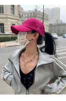 Gorra De Béisbol Para Mujer Con Cola De Caballo Moda Cruzada Ajustable Transpirable Para Deportes Al Aire Libre Gorra De Trucker - details 12