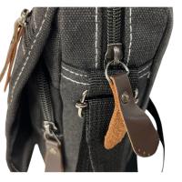 MEJORADA bandolera con solapa para hombre,material de lona fuerte duradero.MEDIDA 20×16×8CM - details 2