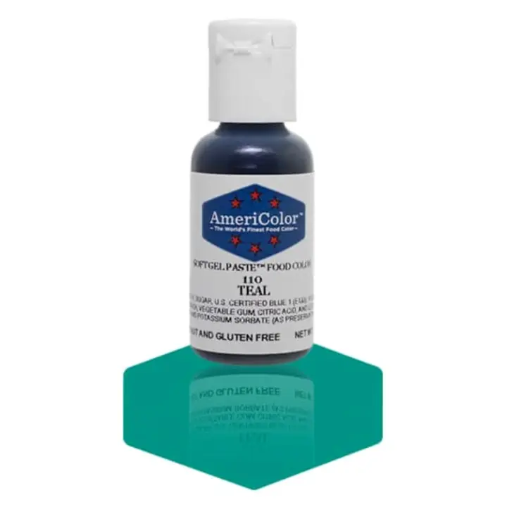Colorante En Gel Verde Azulado (21 G) - Americolor - 1