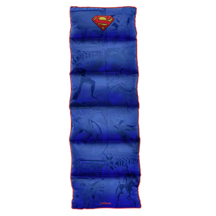 Trust GXT 718SM Rayzee Superman – Silla Gaming de Suelo Plegable con Respaldo Ajustable, Estructura Metálica y Diseño Oficial Superman - 1