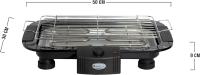 MAXELLPOWER BARBACOA ELECTRICA SIN HUMO PARRILLA GRILL 2000W 2 NIVELES PORTABLE - details 1