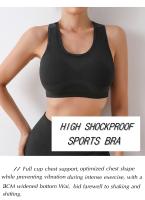 Sudadera Deportiva Para Mujer ULILICOO Push up Fitness Yoga Transpirable Running Vest Gimnasio Wear Quick Dry Sin Cierre Tallas S-XL - details 3