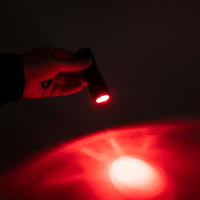 Linterna Roja LED Con Imagen De Venas Infrarrojas 625nm Linterna De 9 LED Localizador De Venas Torch De Aluminio - details 2