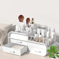Caja De Almacenamiento Para Maquillaje Con Cajones Gran Capacidad De Cosméticos Y Cuidado De La Piel Para Dormitorio Mesa De Vestir - details 4