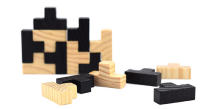 Rompecabezas 3D Cubo De Madera Educativo Juguete Creativo Interlocking Para Niños Juego De Desarrollo Inteligencia IQ Regalo - details 5