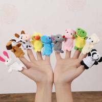 10Pcs Muñeco De Peluche Para Bebés Juguetes Educativos De Familia De Animales Dibujos Animados Muñeco De Teatro Para Niños Y Niñas De 3 a 12 Años - details 2