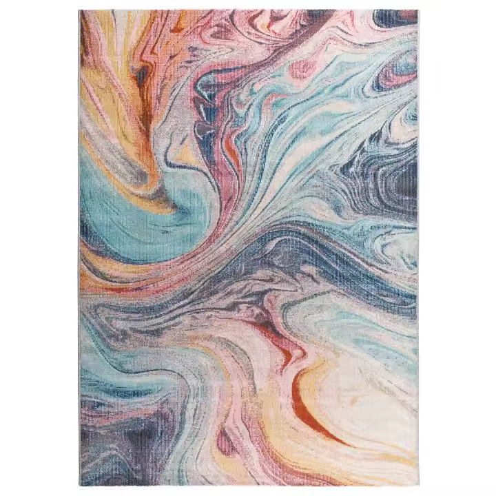 Alfombra de exterior diseño abstracto en multicolor - SAMARA 54572 | 80x150, 120x170, 160x230 cm - 1