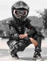 Chaleco De Armadura Para Niños WOSAWE Protector De Espalda Y Pecho Para Motocicleta Equipo De Protección De Motocross Con Esponja Antichoque - details 10