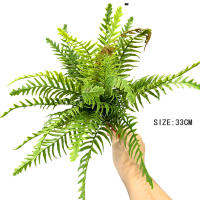 Hojas Dearenal Artificiales 33-48cm Para Decoración De Oficinas Y Hogares Accesorios Para Paredes De Plantas Persa Material De Plástico Para DIY - details 3