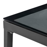 Juego de muebles de Jardín Sunny Island Taburetes y Mesa con Toldo Juego de 4 muebles de Salón para Balcón y Jardín Muebles de patio Weather resistant gris Incluye todos los muebles de Jardín - details 7