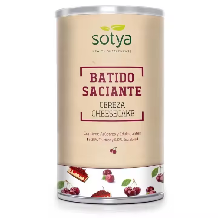 Batido saciante de Cereza Cheesecake 550g Sotya - 1