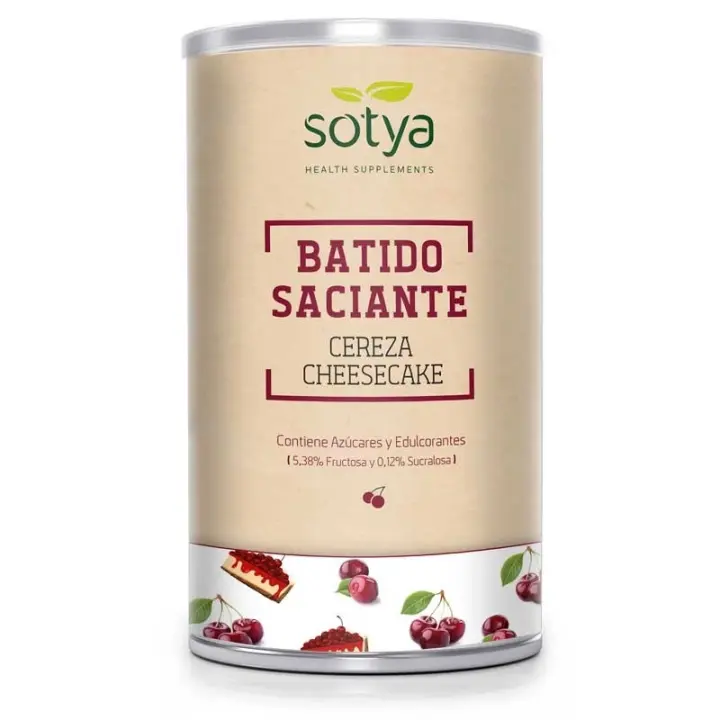 Batido saciante de Cereza Cheesecake 550g Sotya - 1