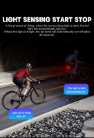 X-TIGER Lámpara Trasera De Bicicleta Inteligente Con Frenado Automático LED Impermeable Recargable Luz De Señalización Para Ciclismo - details 4