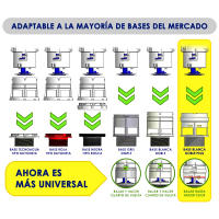 Descargador de cisterna wc universal de cable. Mecanismo de descarga con pulsador doble de aire | Tecnoagua T-280+ - details 4