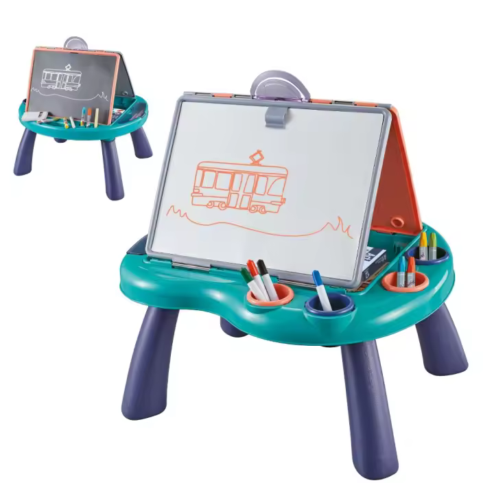 Tachan. Pizarra de plástico XL 2 en 1 magnética con accesorios. juguetes para niños y niñas +3 años (Cpa ToyGroup. 709T00638) - 1