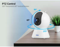 Cámara IP WiFi KERUI 5MP Tuya Smart Mini Cámara De Seguridad Doméstica Inalámbrica Con Seguimiento Automático 3MP Full HD Para Interior - details 6