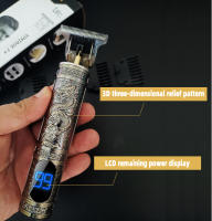 Nueva Afeitadora Eléctrica Profesional Impermeable Para Hombres Cuchilla Rotatoria De Acero Inoxidable T9 Con Carga Rápida 120 Minutos - details 16