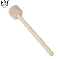 Mallet De Batería De Madera Con Cabeza De Lana Para Baterías Militares Palos De Batería De Madera Para Batería De Snare - details 0