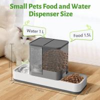 Comedero y Bebe Automático para mascotas 2 en 1 Para Gatos - details 0