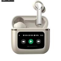Auriculares Bluetooth - Auriculares inalámbricos con cancelación de ruido, 33 horas de reproducción, control táctil LCD, estuche de carga, micrófono, ideal para televisión y teléfono. - details 0