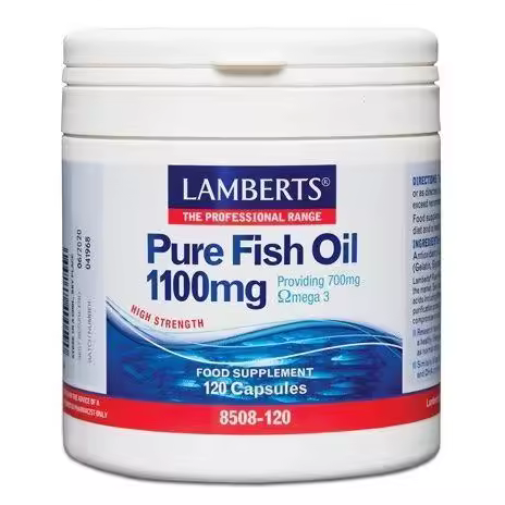 LAMBERTS ACEITE DE PESCADO PURO 1100MG 120 CAPSULAS - 1