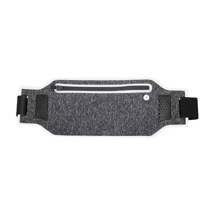 Riñonera Running Deportiva Impermeable, Bolsa Cintura Reflectante Deporte, Cinturón para Correr Ajustable con Tiras 33*12cm, Mujer Hombre Cinturón Entrenamiento Ligera, Porta Movil Running - 1