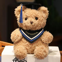Muñeco De Peluche Doctor Teddy Bear Doll Para Niños Y Niñas Regalo De Graduación Estilo De Animales Relleno De Algodón PP - details 4