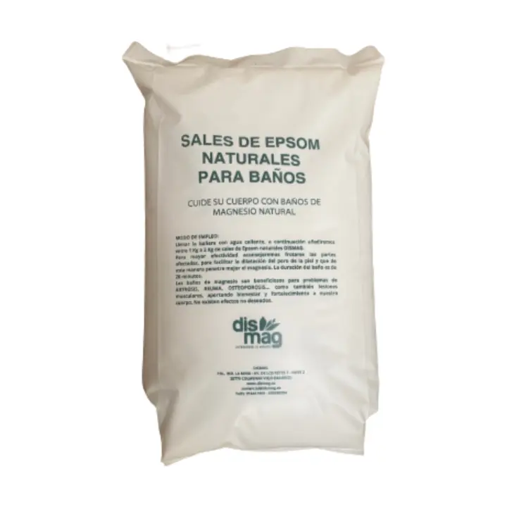Sales de Epsom naturales para baños 10 kg  Dismag - 1