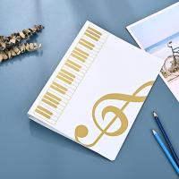 Carpeta De Música A4 Con 40 Hojas Para Piano Organizador De Documentos Y Práctica De Papel Musical Multicapa - details 6