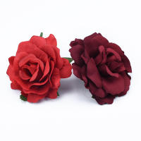 10pcs Flores Artificiales De Rosa Silken Para Boda Decoración De Casa Regalo De Navidad Scrapbook Broches Wreaths Accesorios Para Hogar - details 17