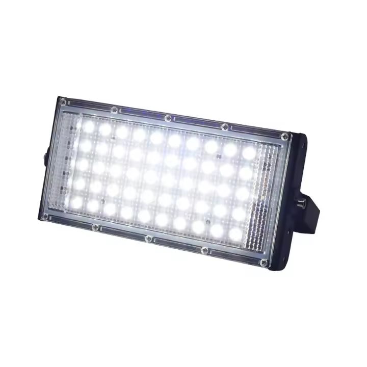 Lámpara De Calle LED 50W IP65 Impermeable Para Exterior 220V Luz De Inundación Spot Luz De Pared Reflector De LED - 1