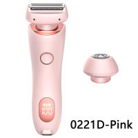 Kit De Epilador Eléctrico Para Mujeres 2 En 1 Doble Cabeza Impermeable Trimmer De Cuerpo Y Peluca Para Eliminación Rápida De Vello En Bikini Y Axilas - details 1