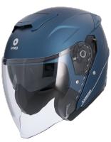 SHIRO HELMETS CASCO JET MODELO CAPRI AZUL METALIZADO - details 1
