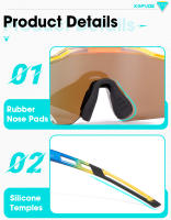 Gafas De Sol Deportivas Para Niños Kapvoe Photochromic UV400 Protección Solar Para Ciclismo Patinaje Y Actividades Al Aire Libre Gafas Para Niños Y Niñas - details 7