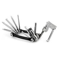Kit De Reparación De Bicicleta Multifuncional 11 En 1 Herramientas Para Ciclismo De Montaña Con Llaves Destornilladores Cadena Hexagonal Y Tornillos - details 3