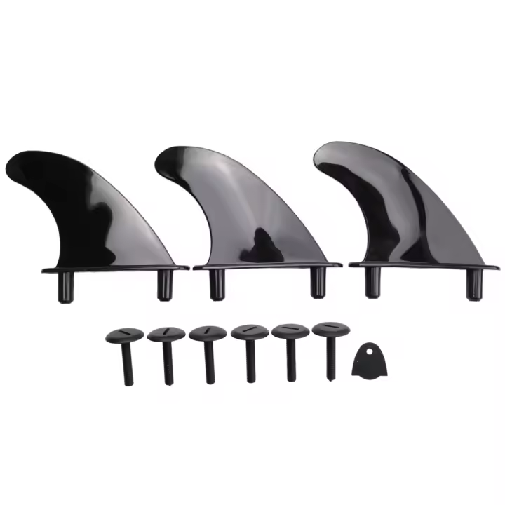 Juego de aletas de tabla de Surf suave, accesorios para tablas de Surf, 3 piezas - 1