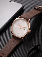 Reloj De Pulsera TOMI Para Hombres Minimalista Y De Moda Deportiva Con Calendario Y Material De Cuero Casual De Cuarzo - details 23