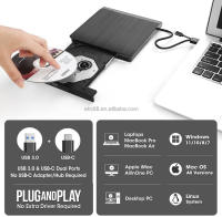 Empuñadura Externa De DVD RW CD USB 3.0 Slim Para Portátil Y PC Lectura Y Escritura De Opticas Instalación Ultra Delgada - details 4