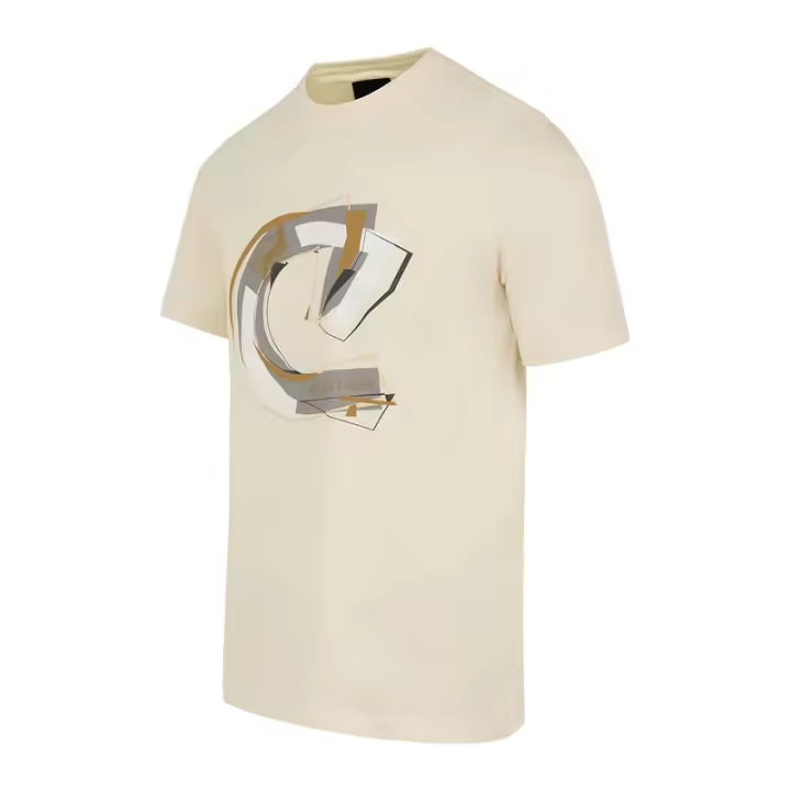 Cruyff Camiseta Hombre Modelo CA251054-162 Cream/Gold. - 1
