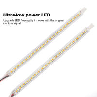 2PCS Lámpara De Señal De Espejo Retrovisor LED Para Coche 12V Flujo De Señal De Giro DRL Luz De Day Running Light Flexible Para Automóvil - details 3