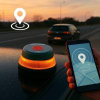 WE y FlashLed - Baliza de Emergencia V16 DGT 3.0 Compacta y Ligera con Señal de Peligro y Linterna Homologada conexion por SIM de Telefonica Tech hasta 2038 - details 7