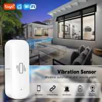 Sensor De Vibración WiFi Inteligente Tuya Para Hogar Seguro Monitor En Tiempo Real Con Control Remoto Por App Alarma De Seguridad - details 0