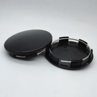 4Pcs 68mm Tapas De Centro De Eje De Rueda Para Coche Universal Negras Y Plateadas ABS De Alta Calidad Y Durabilidad Accesorios Exteriores Para Automóviles - details 2
