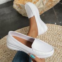 Zapatos De Mujer Estilo Verano 2024 Comodidad Elegante Suela Gruesa Resistente Al Desgaste Cierre SLIP-ON Material De Suela De Goma Talla Verdadera - details 5