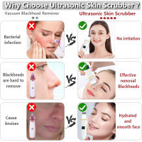 Limpieza Facial Profunda Con Scraper Ultrasonido Eliminador De Acné Y Arrugas Rejuvenecimiento De Piel USB Recargable Plástico - details 11