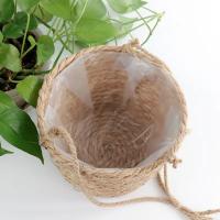 Juego De 1 Macramé De Algodón Jute Para Colgar Plantas En Interior Y Exterior Soporte De Rama Para Macramé De Jardín - details 3
