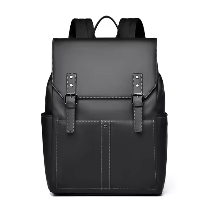 Mochila informal sencilla para hombre, mochila de alta gama de gran capacidad, mochila de estilo universitario, bolso para computadora para hombre y mujer. - 1