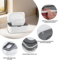 Paquete de 2 Cajas de Toallas Húmedas para Bebés con Dispensador y Almacenamiento Práctico - details 2
