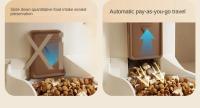 Alfombra De Comida Automática Para Gatos Y Perros Con Fuente De Agua Dispensador De Alimentos Secos Y Húmedos Para Mascotas Alimentos Y Agua Separados Contenedor De Alimentos Para Perros Y Gatos Recién Nacidos - details 3