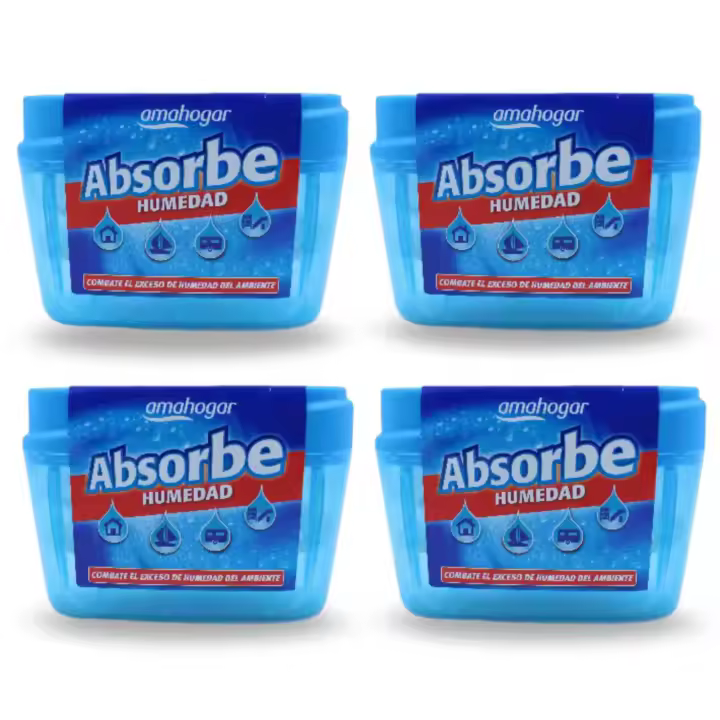 Amahogar Pack Absorbe Humedad Anti Humedad 4-10 Unds 40gr - 1